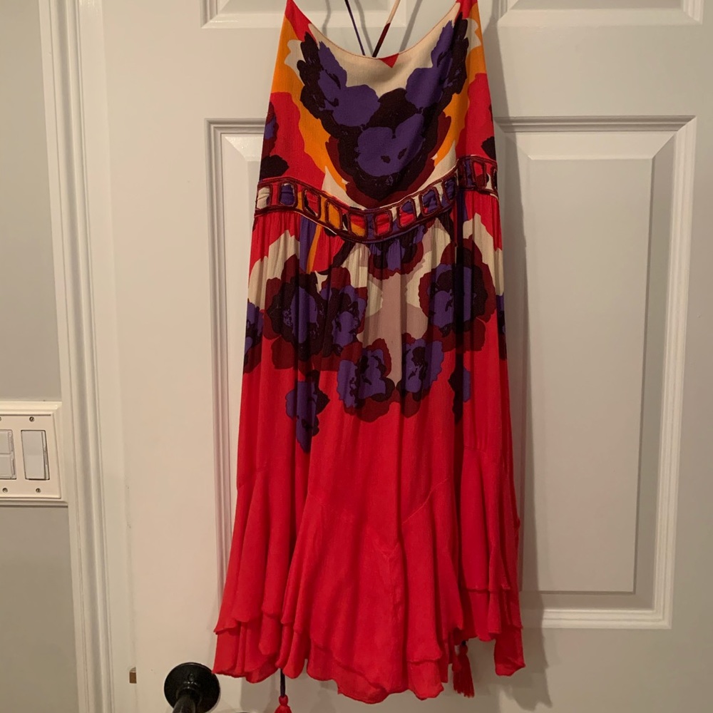 Free people colorful dress